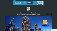 Desktop Screenshot of channel1la.com